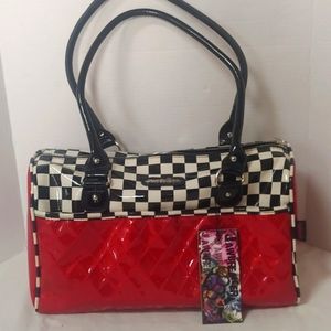New jawbreaker bag, red with black and white checkered